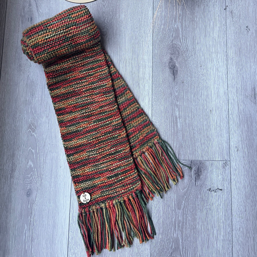 Knitted Scarf - Autumn