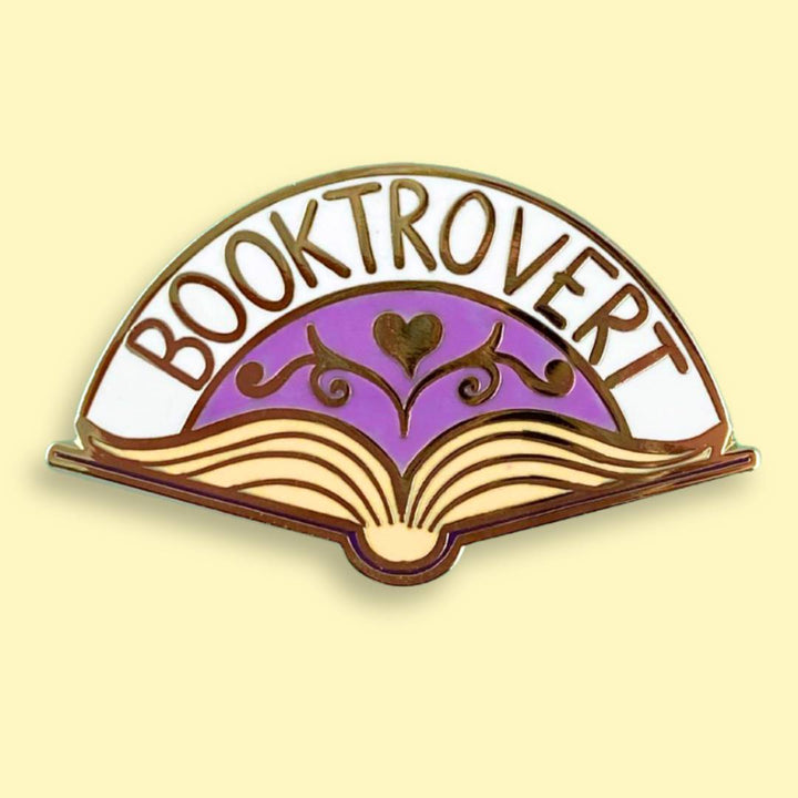 Booktrovert Lapel Pin