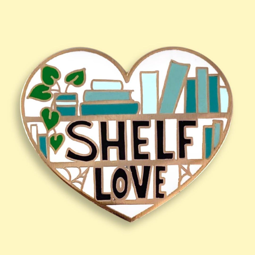 Shelf Love Lapel Pin