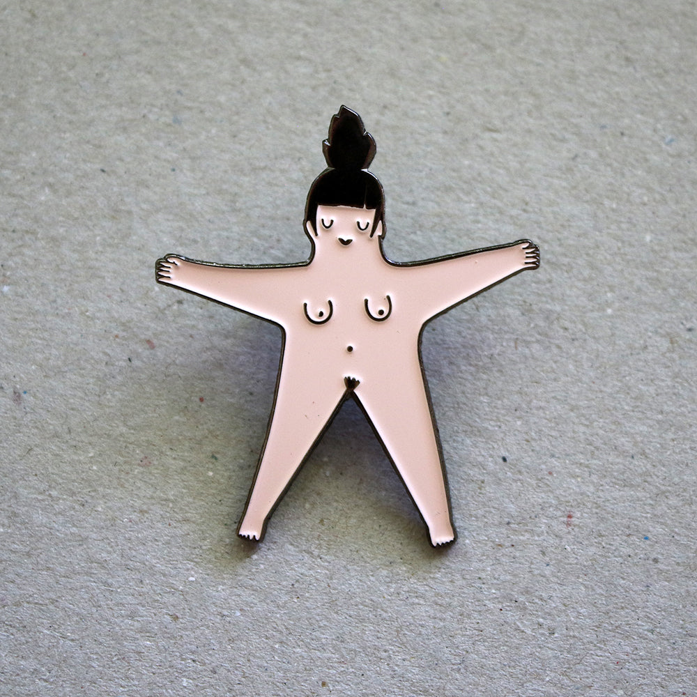Stargirl Enamel Pin - Pink