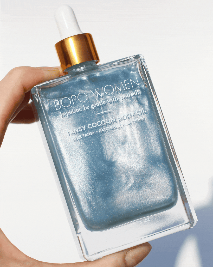 Tansy cocoon Body Oil - Blue Shimmer