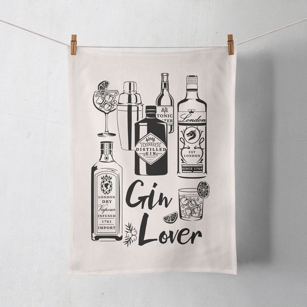 Gin Lover Tea Towel