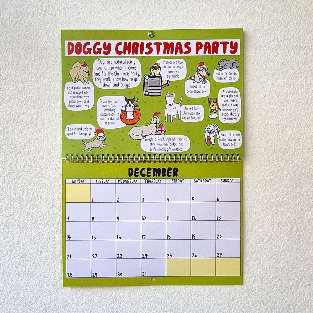 2026 Dog Park Calendar