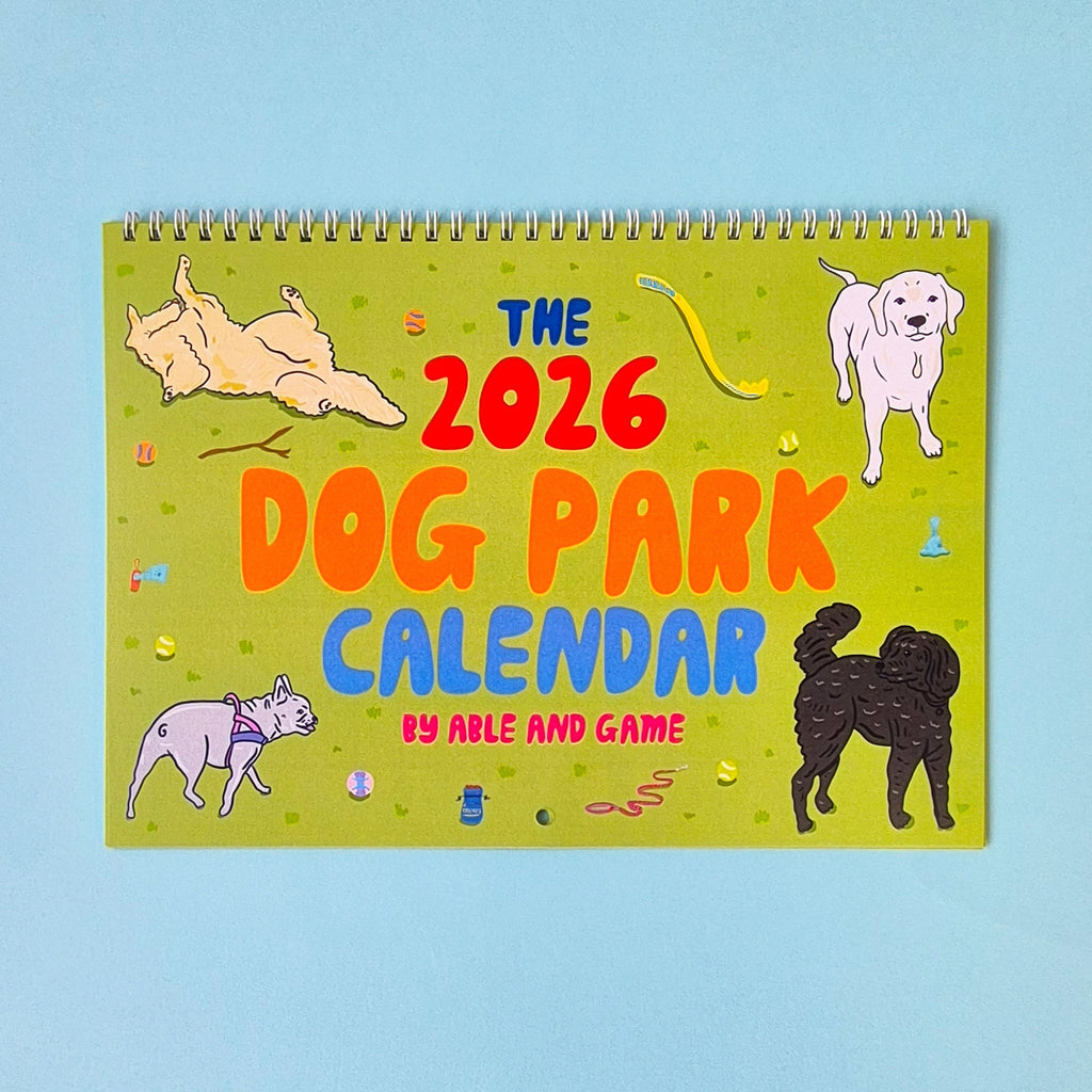 2026 Dog Park Calendar