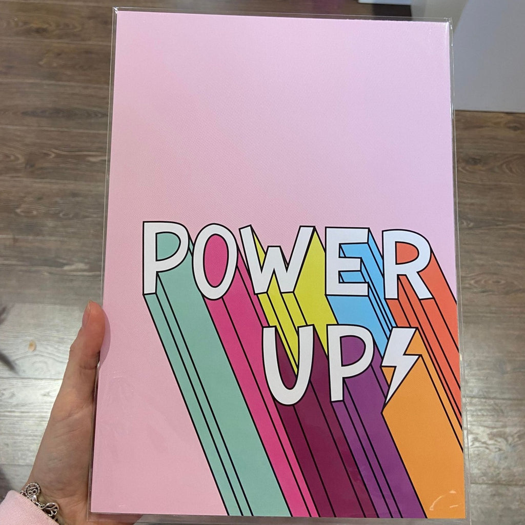 Power Up! Print - A4