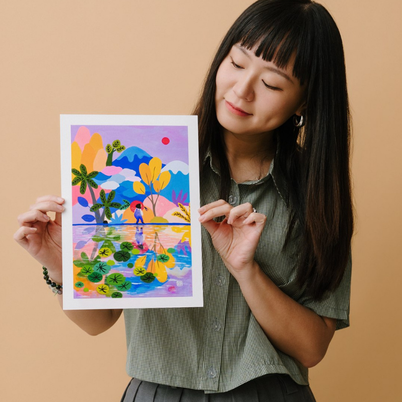 "A Giant Radish" Giclee Print