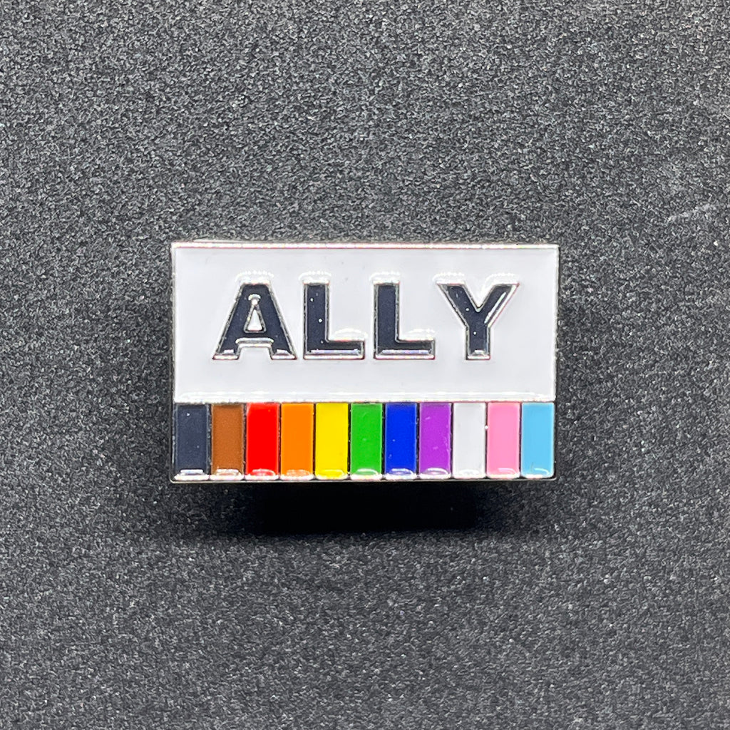 Ally LGBTQIA+ Pin