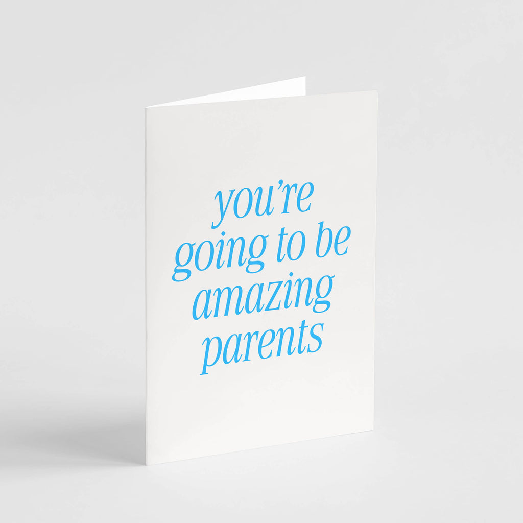 Amazing Parents | Pregnancy, New Parents, Baby Shower Card