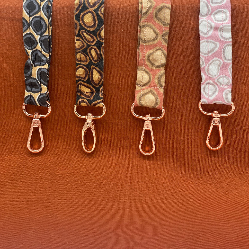 Lanyard - Lotus Seed (Pink/White)