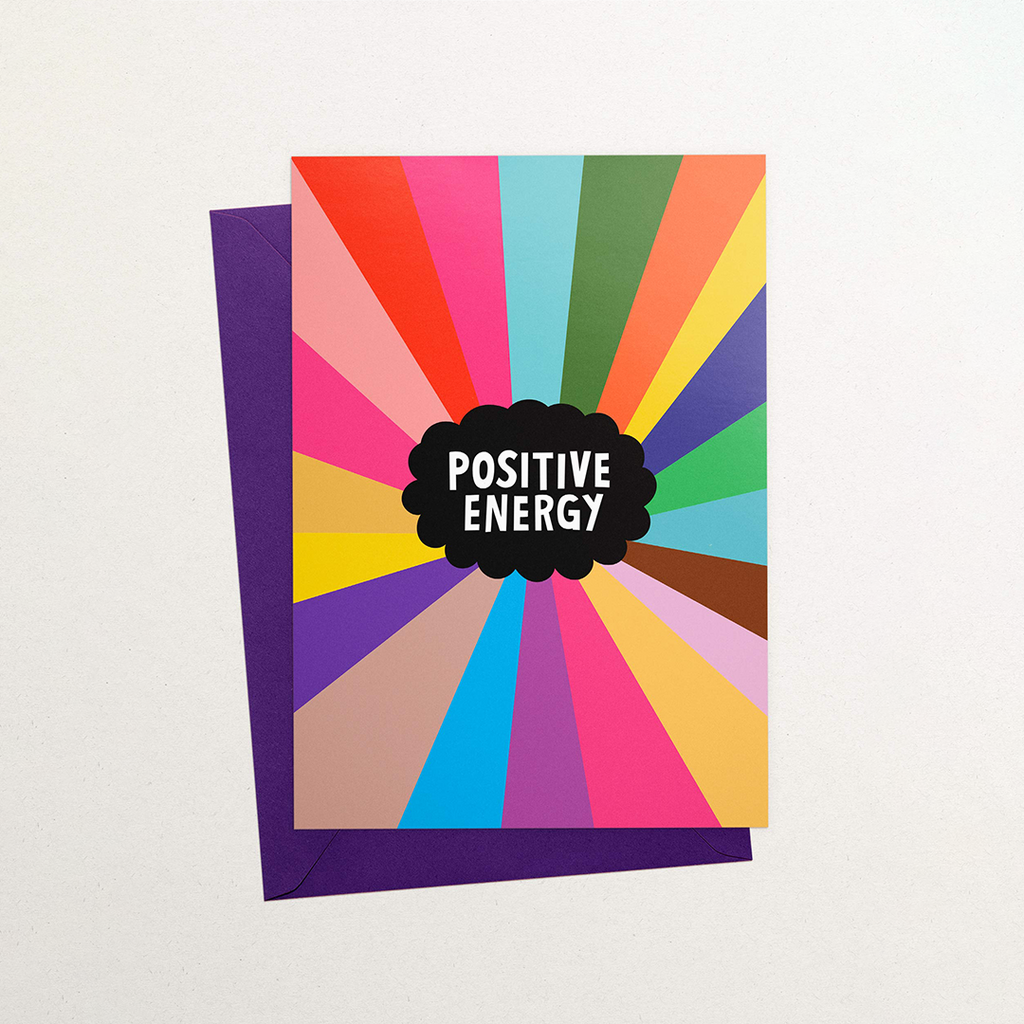Positive Energy Greeting Card