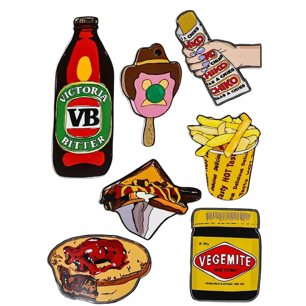 Australiana Sticker Sheet - VB and Friends