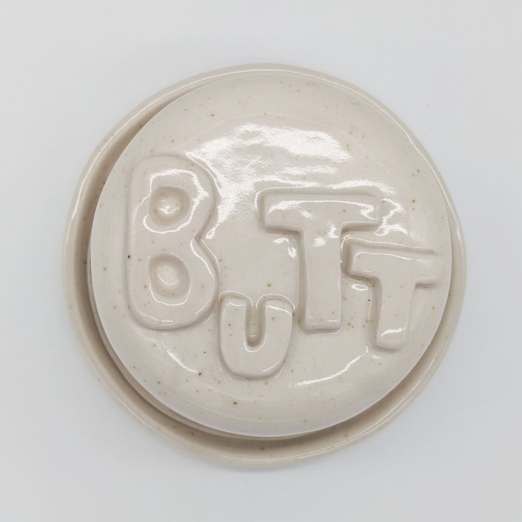 BUTT Butter Dish - Natural