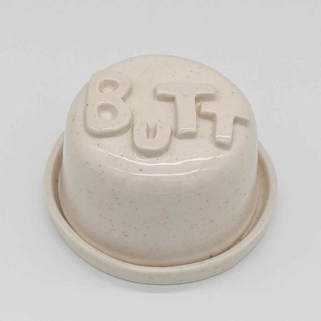 BUTT Butter Dish - Natural