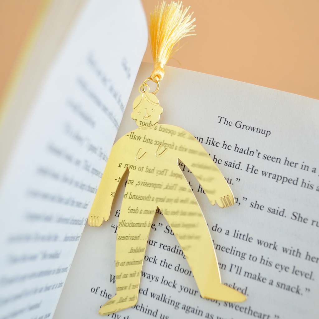 Bad Hair Day Brass Bookmark