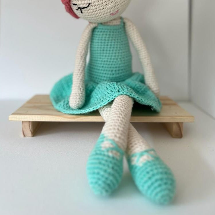Ballerina Crochet Doll
