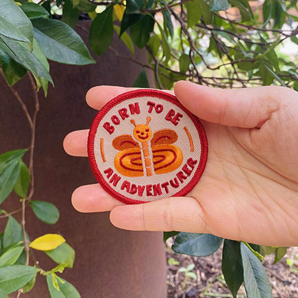 Born to be an Adventurer Embroidered Patch