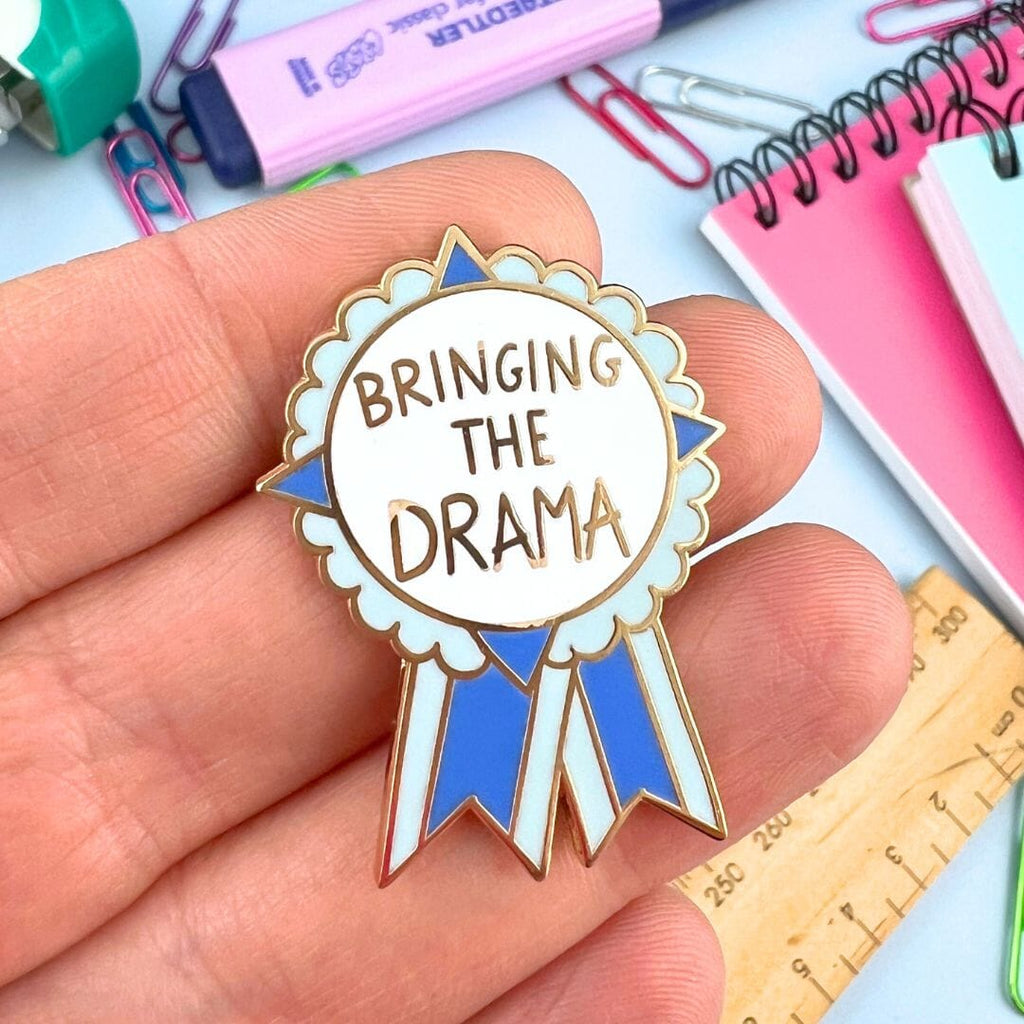 Bringing The Drama Award Lapel Pin