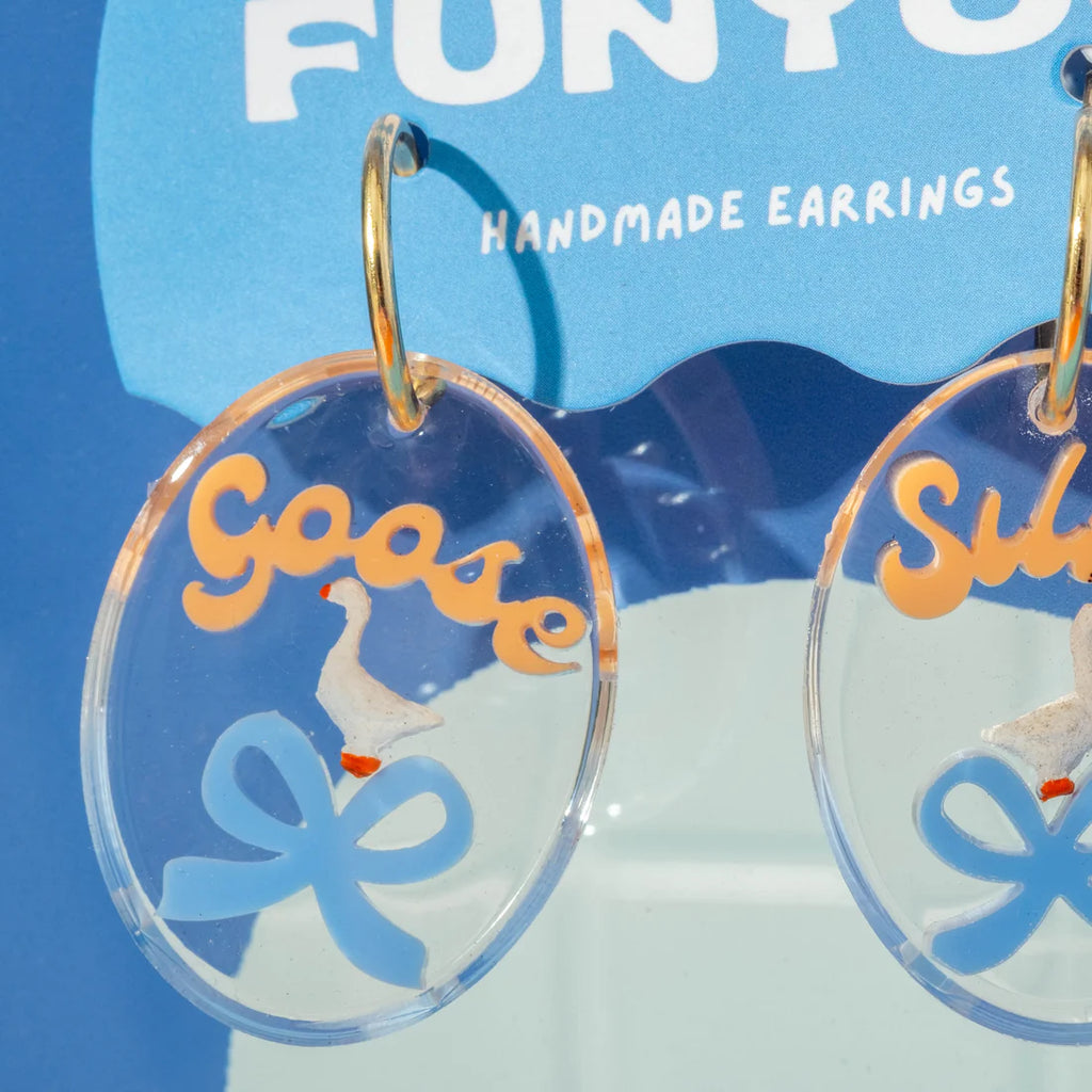 Silly Goose Earrings