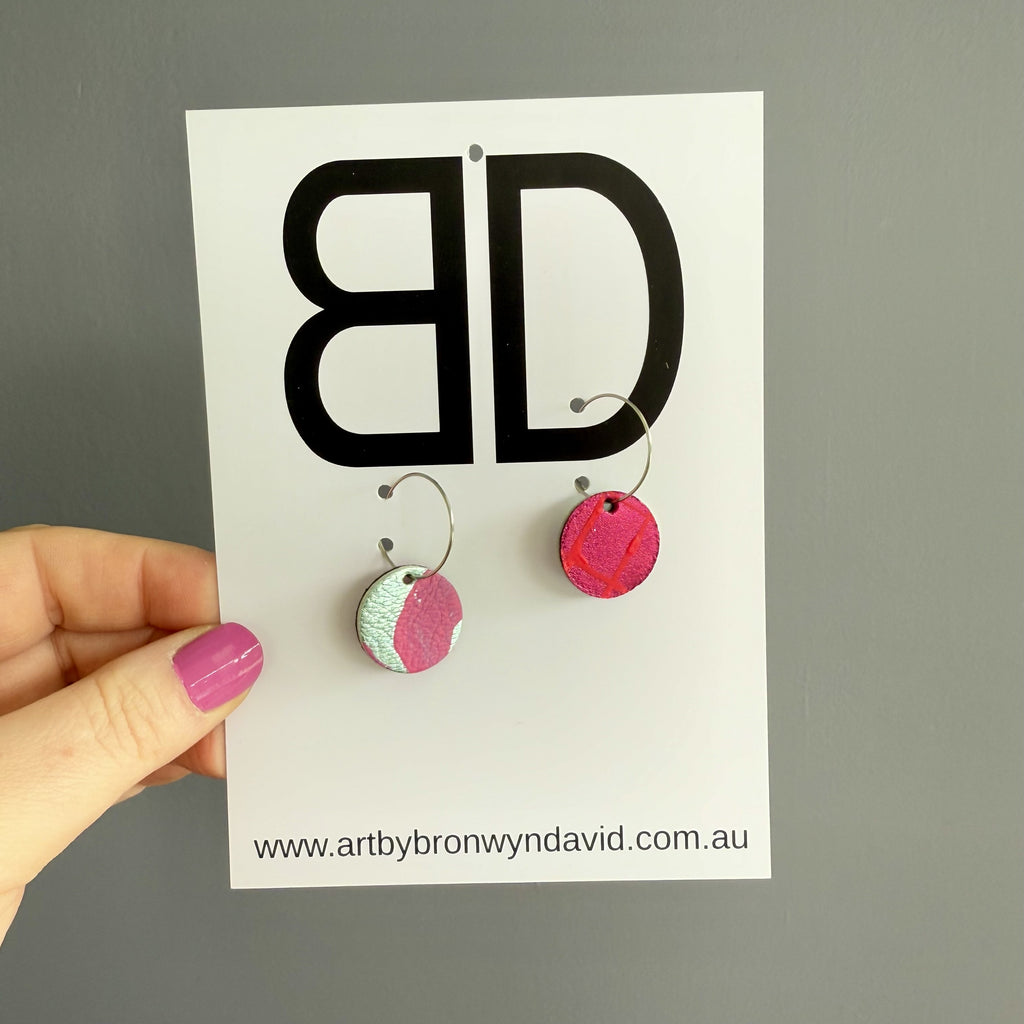 Double Sided Reversible Metallics Earrings #2