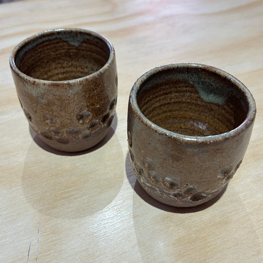 Ceramic Tumbler - Etched Earth