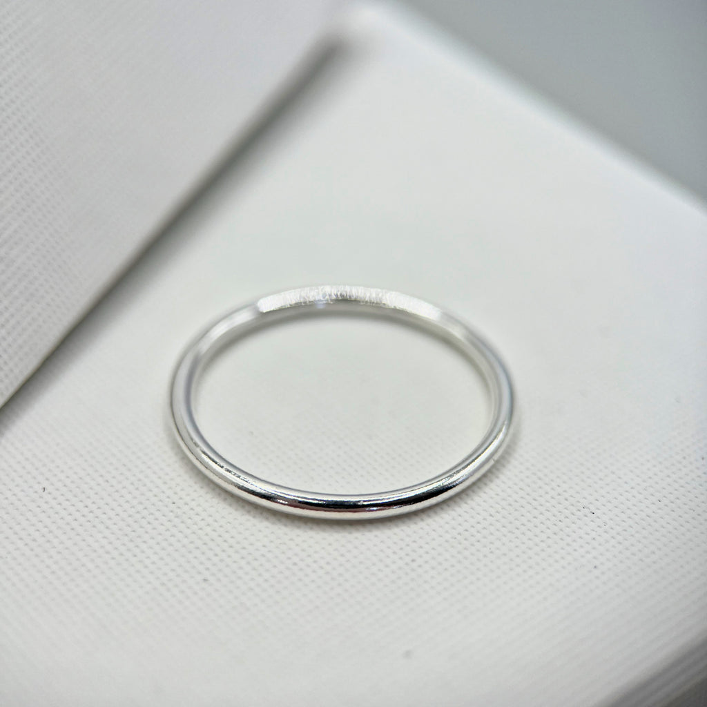 Recycled Sterling Silver Stacking Ring
