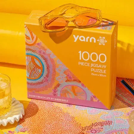 Family Life 1000 Piece Indigenous Artwork Puzzle