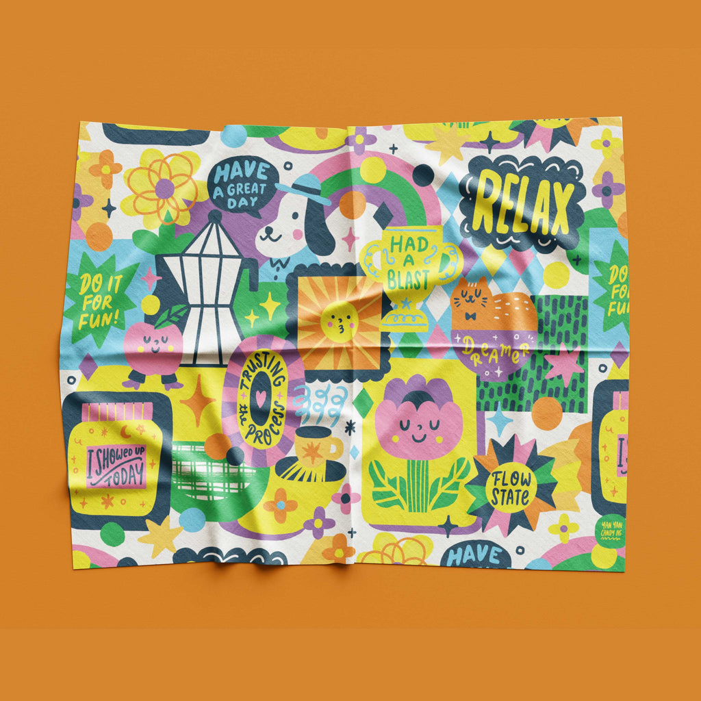 Flow State Tea Towel