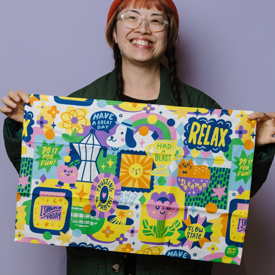 Flow State Tea Towel