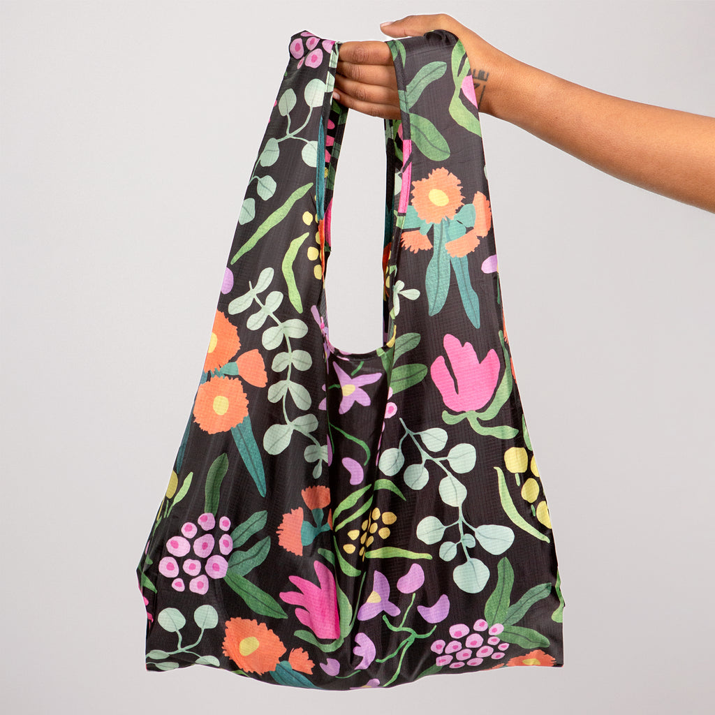 Foldable Shopping bag - Australian Native Flowers