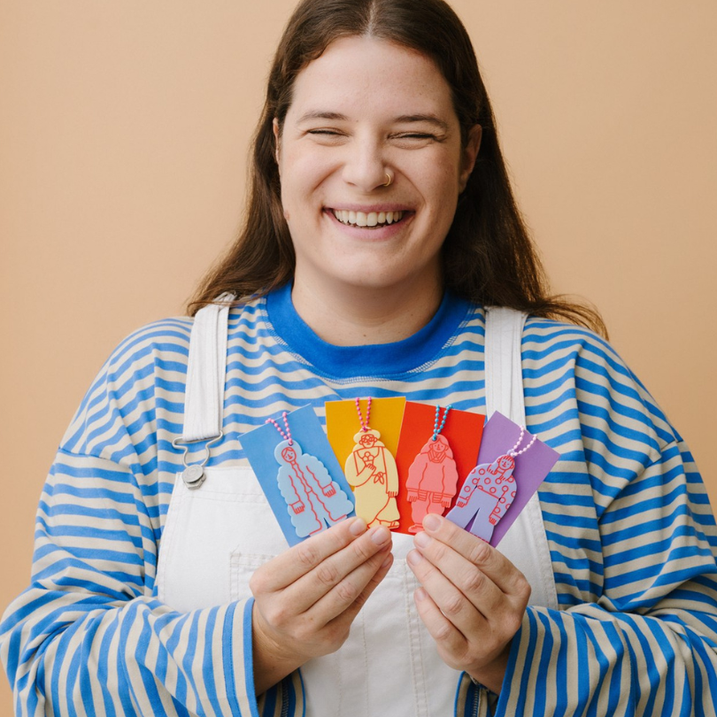 Gal Pals Acrylic Charm - Blue