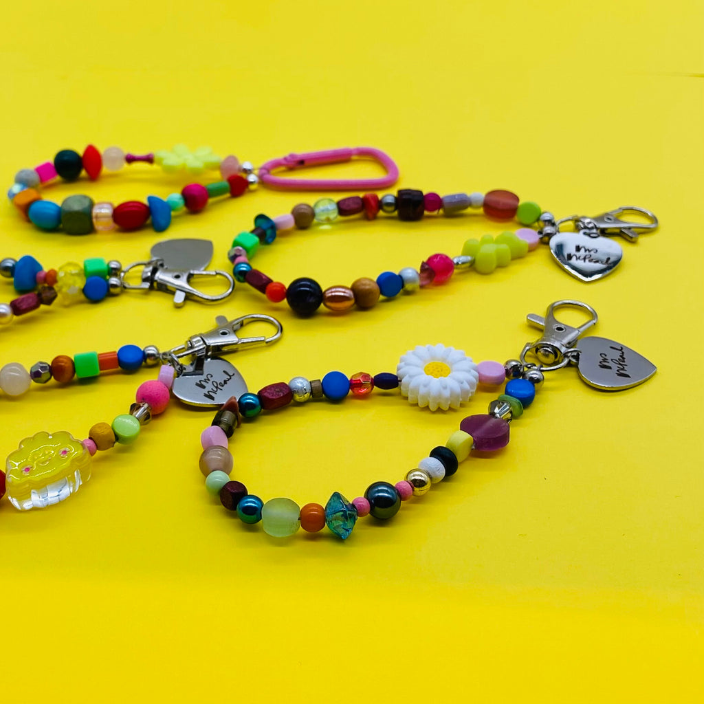 Harlequin Bag Charm - Small