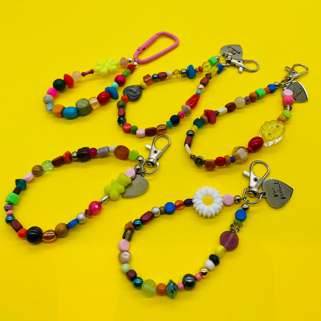 Harlequin Bag Charm - Small