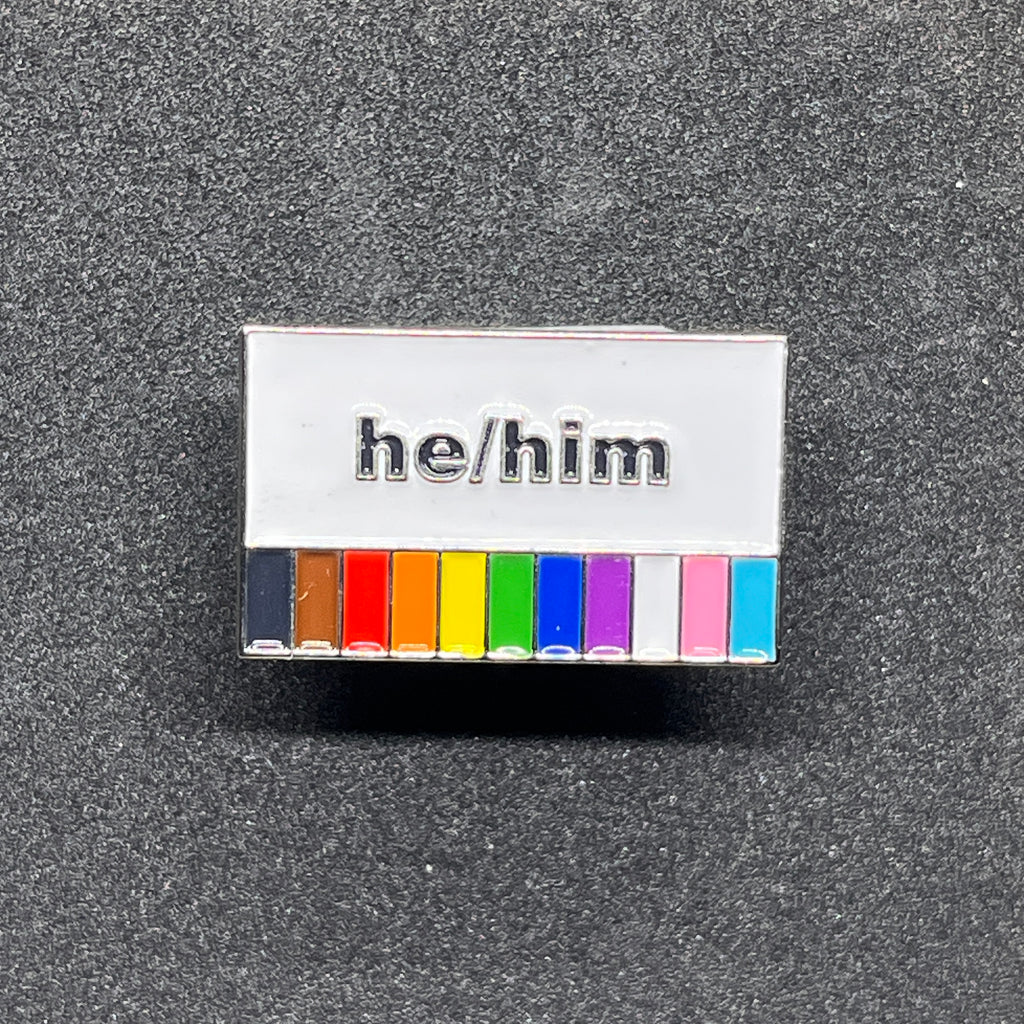 He/him Pronoun Pin