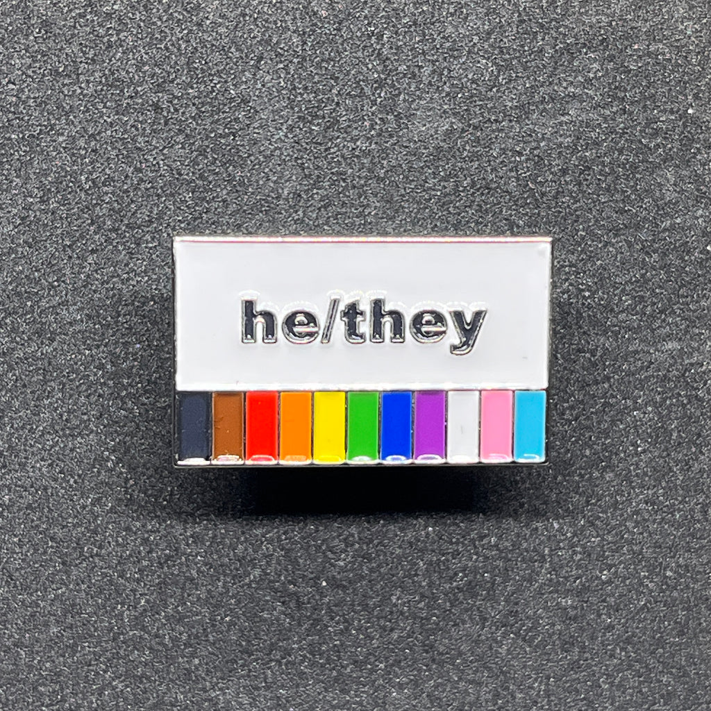He/they Pronoun Pin