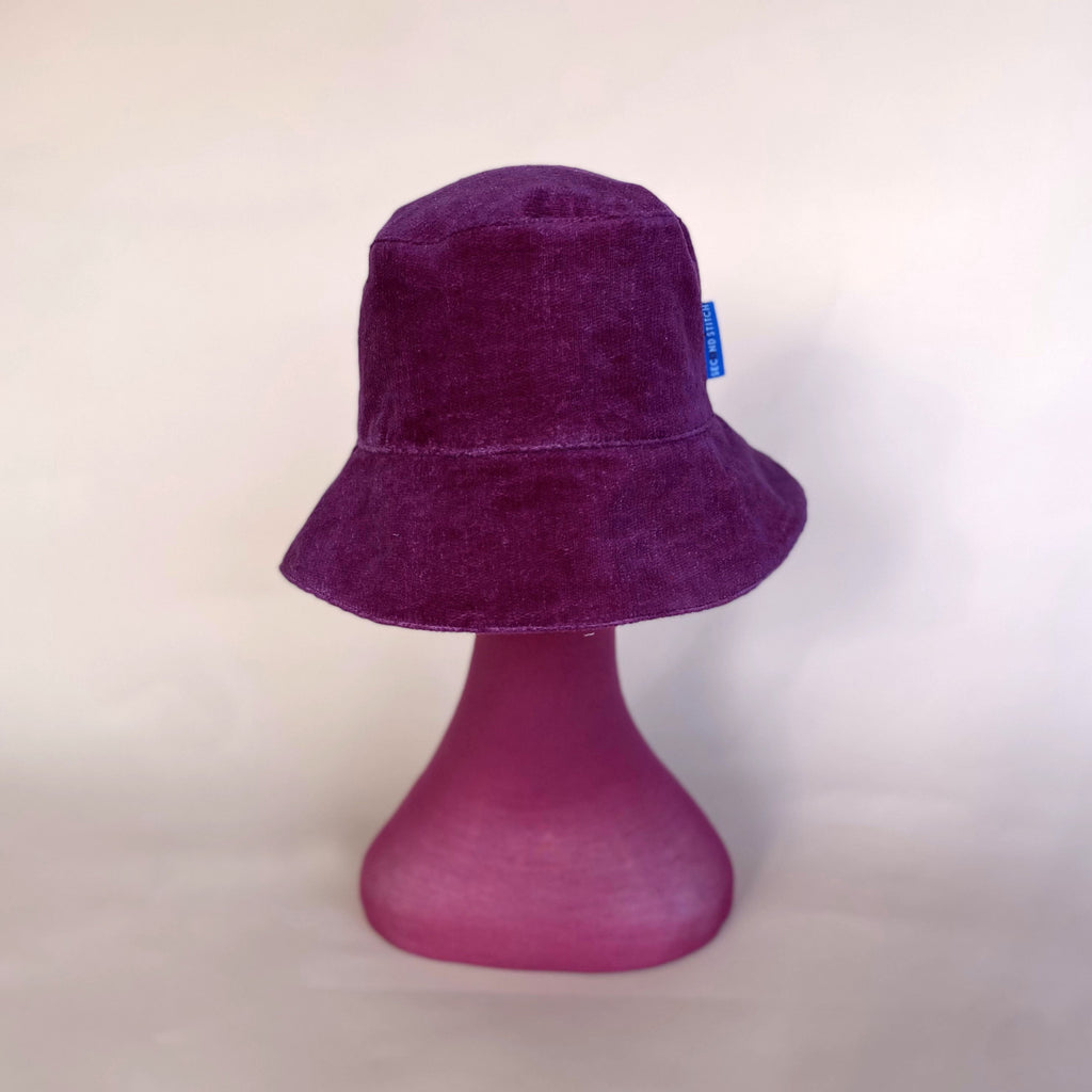 Magenta Reversible Water Resistant Bucket Hat