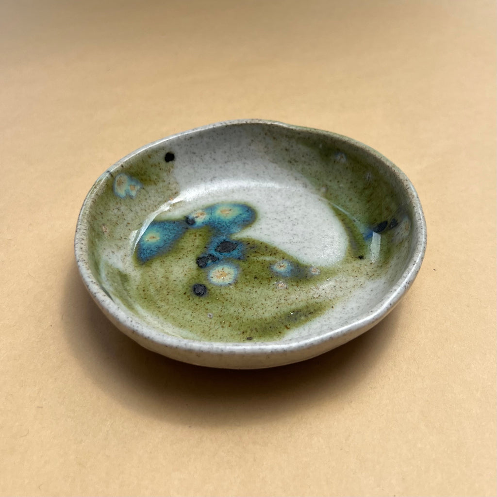 Ceramic Ramekin/Jewellery Dish - Aurora Green