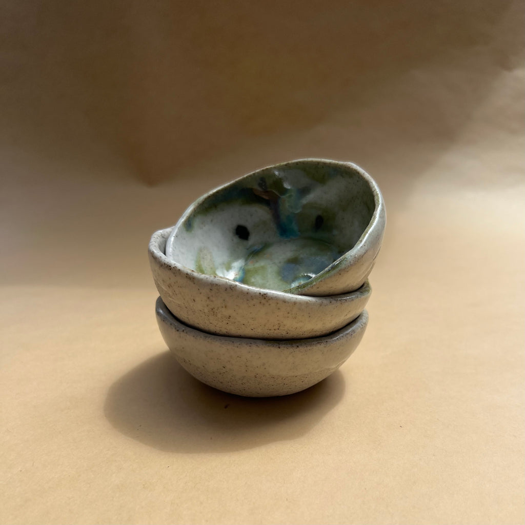 Ceramic Ramekin/Jewellery Dish - Aurora Green