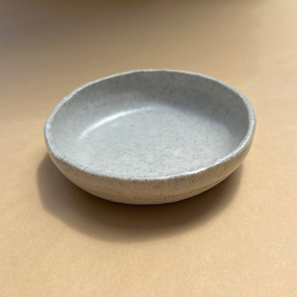 Ceramic Ramekin/Jewellery Dish - Milky White