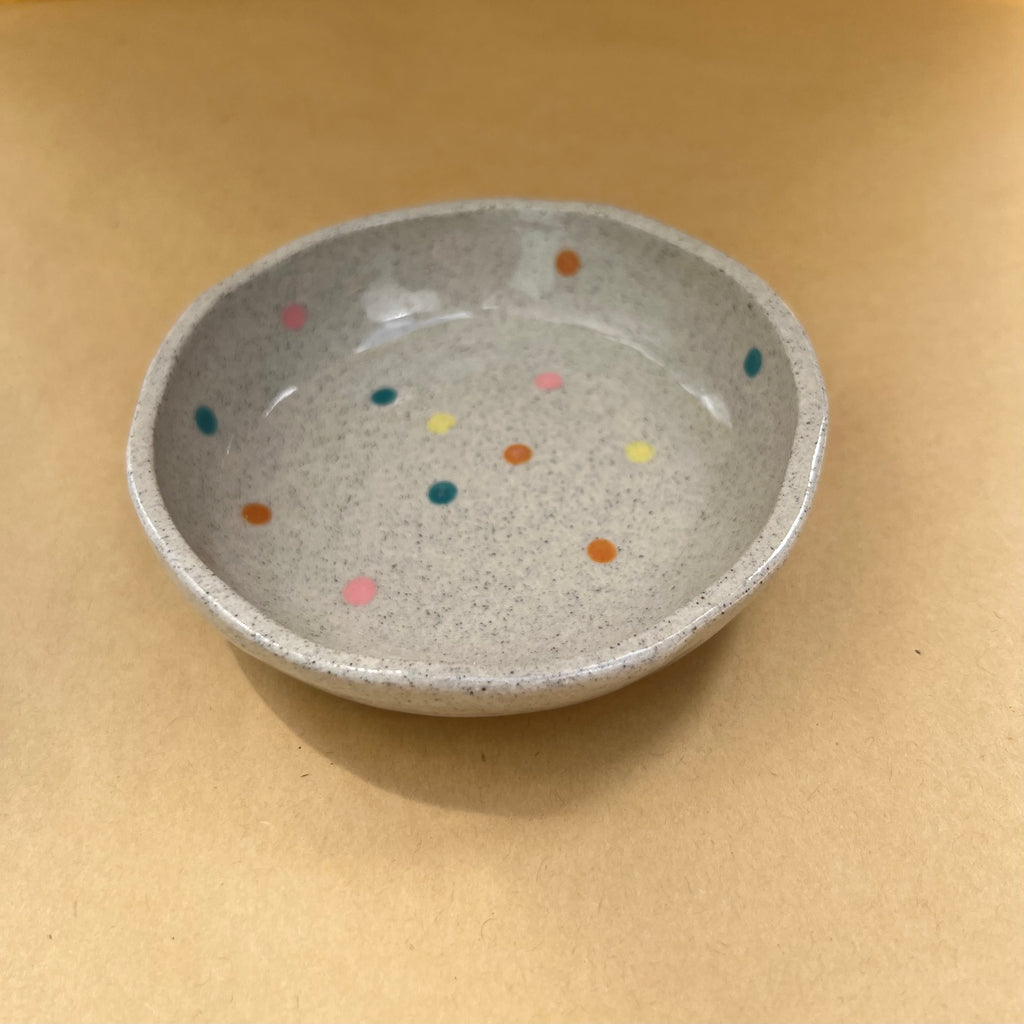 Ceramic Ramekin/Jewellery Dish - Rainbow Confetti