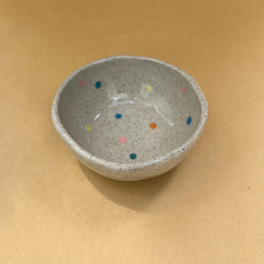 Ceramic Ramekin/Jewellery Dish - Rainbow Confetti