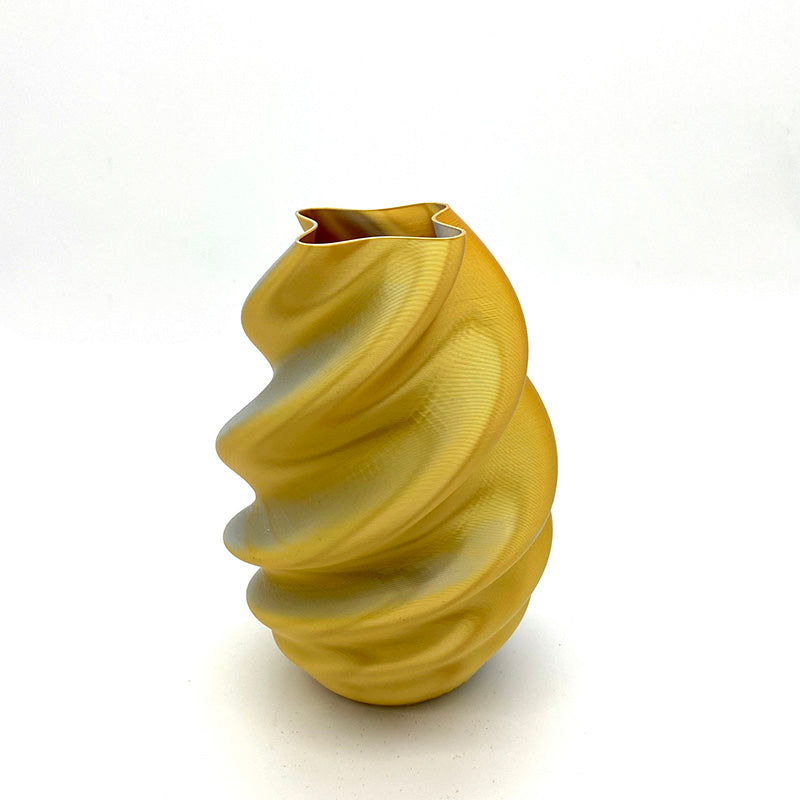 3D Printed Whippy Vase - Goldie Morph