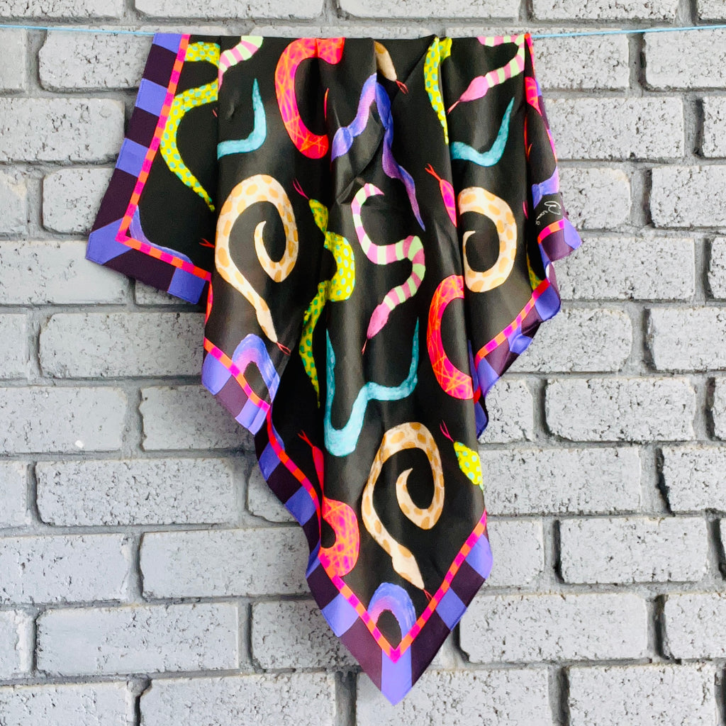 Silk Scarf Large - Give Her Strength