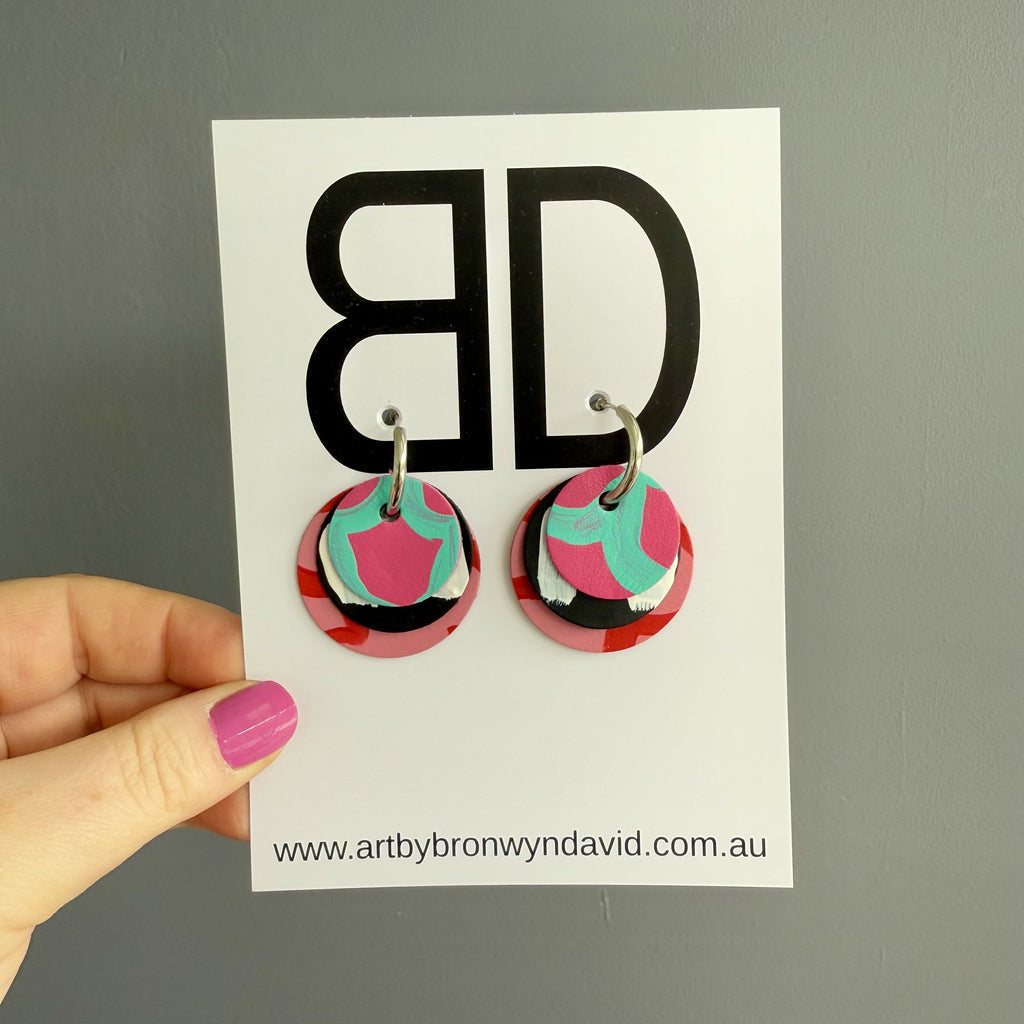 Interchangeable Huggies Earrings #2