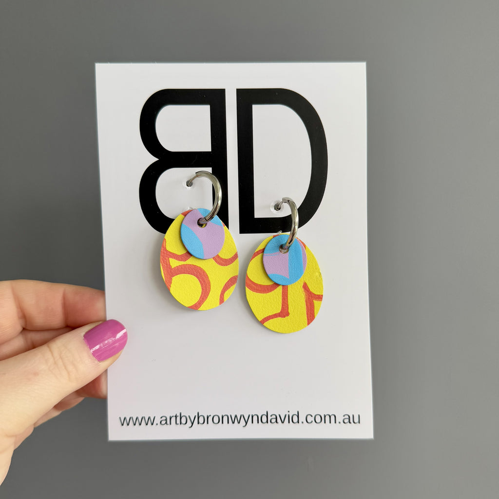 Interchangeable Huggies Earrings #5