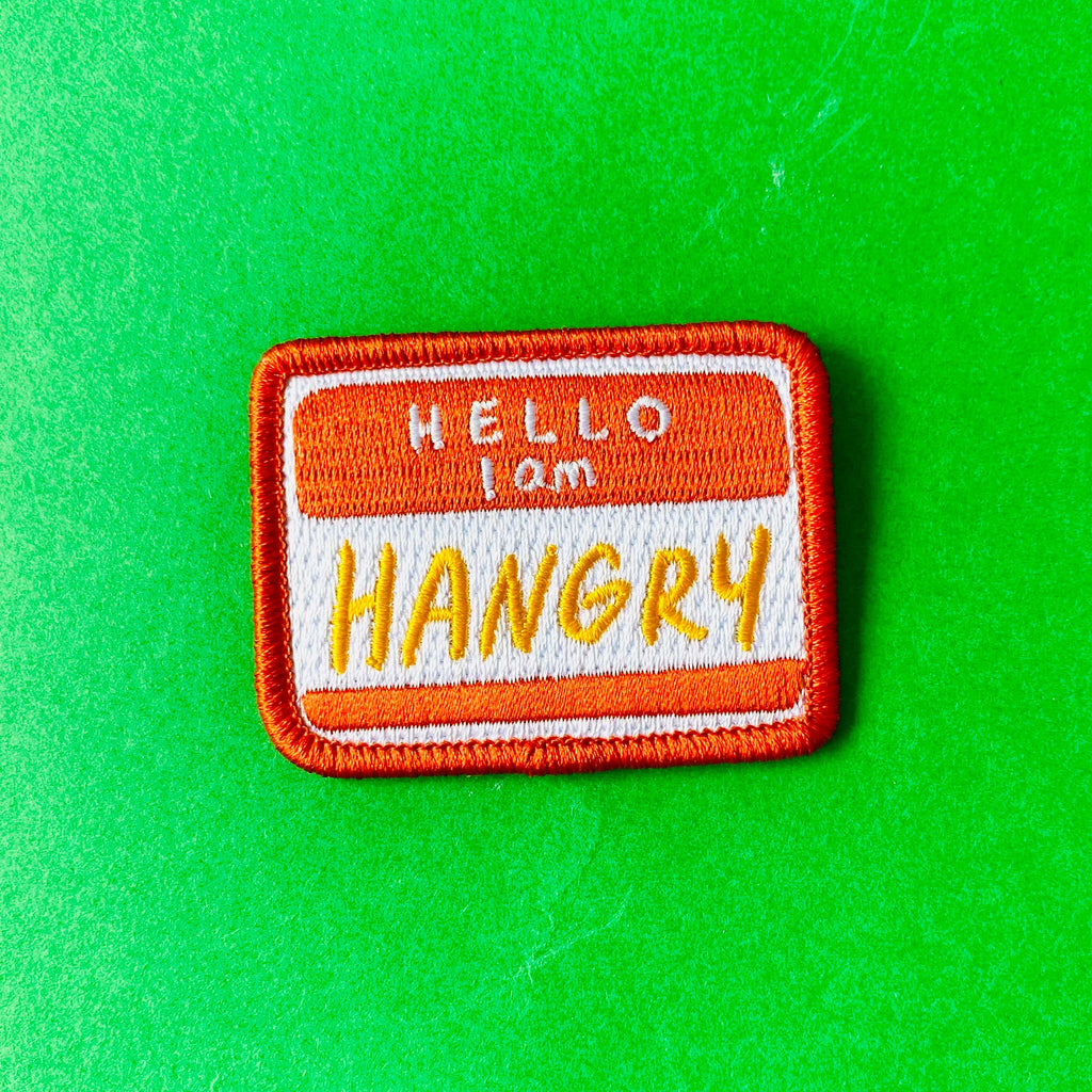 I am Hangry Embroidered Patch