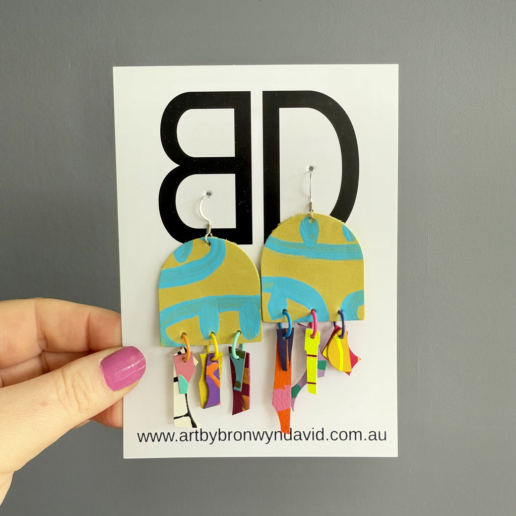 Large Arch Drops Earrings