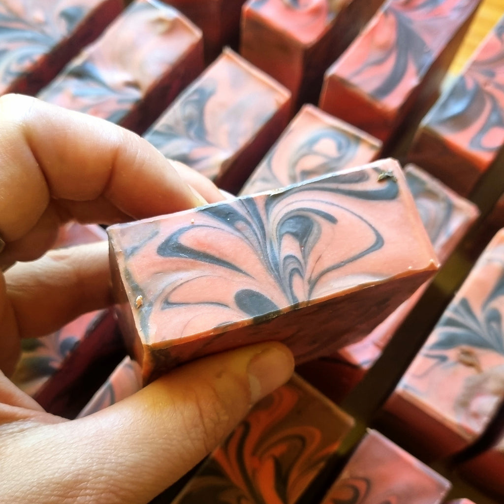Limited Edition Soap - Rose Geranium + White Cypress Bar
