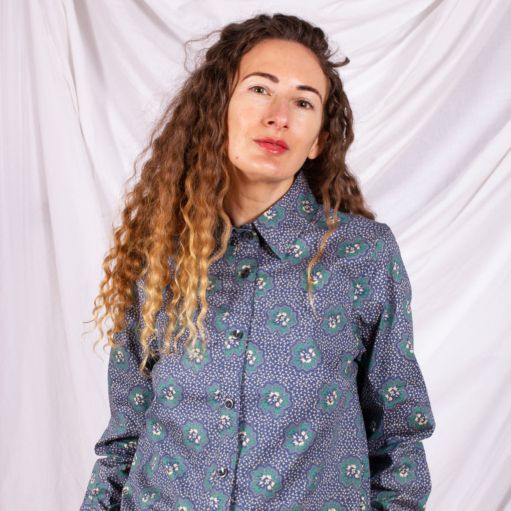 Manuscript Shirt - Peony