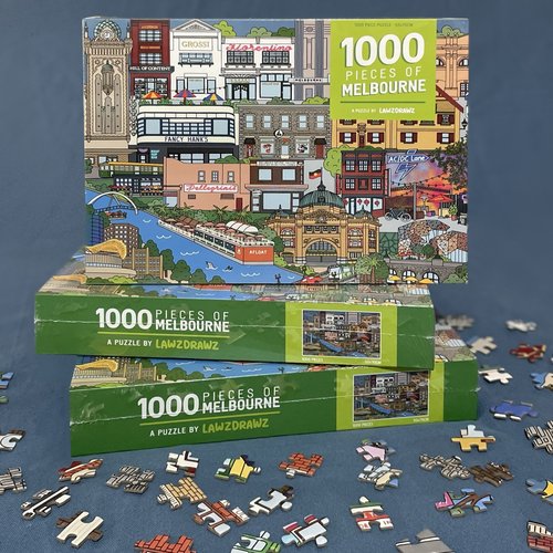 1000 Pieces of Melbourne - Puzzle