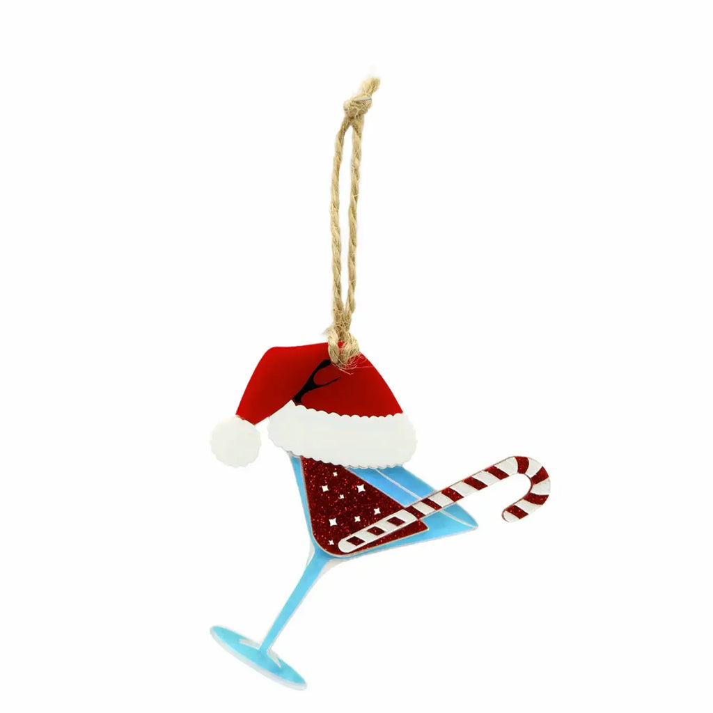 Merry Martini Ornament
